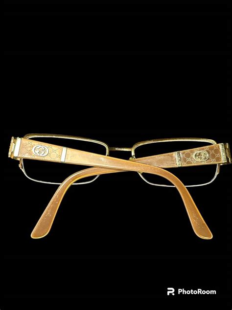 gucci half rim glasses|clear gucci glasses for women.